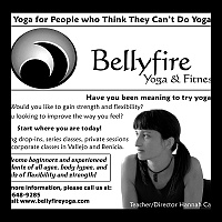 Bellyfire Yoga ad